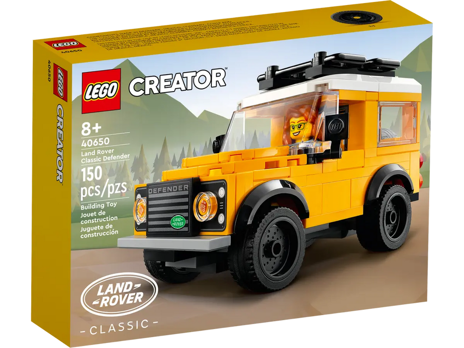 Lego Land Rover Classic Defender Yellow