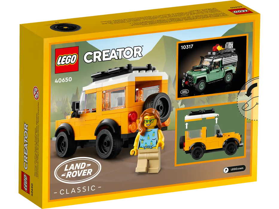 Lego Land Rover Classic Defender Yellow