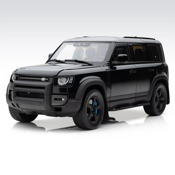 Land Rover Defender 110 V8 Scale Model 1:18 - Santorini Black