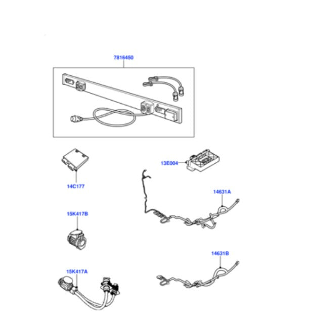 Range Rover Velar Towbar and Deployable Side Step Control Module