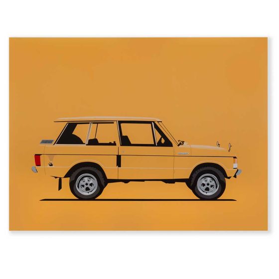 Range Rover Limited Edition Classic Artwork - Set Of Three