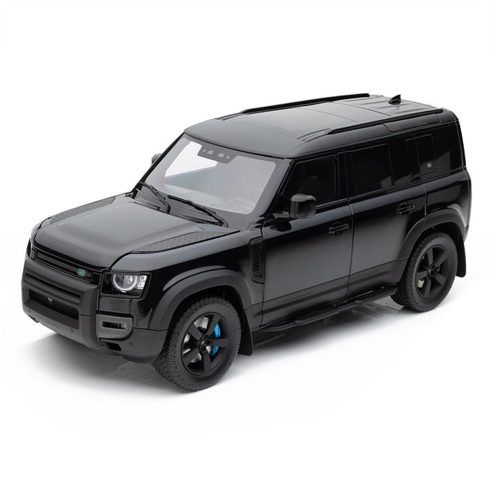 Land Rover Defender 110 V8 Scale Model 1:18 - Santorini Black