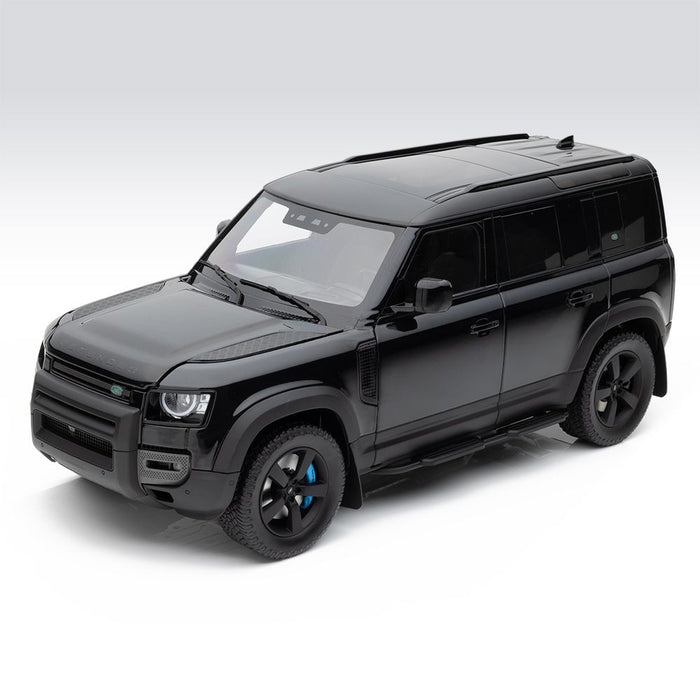 Land Rover Defender 110 V8 Scale Model 1:18 - Santorini Black