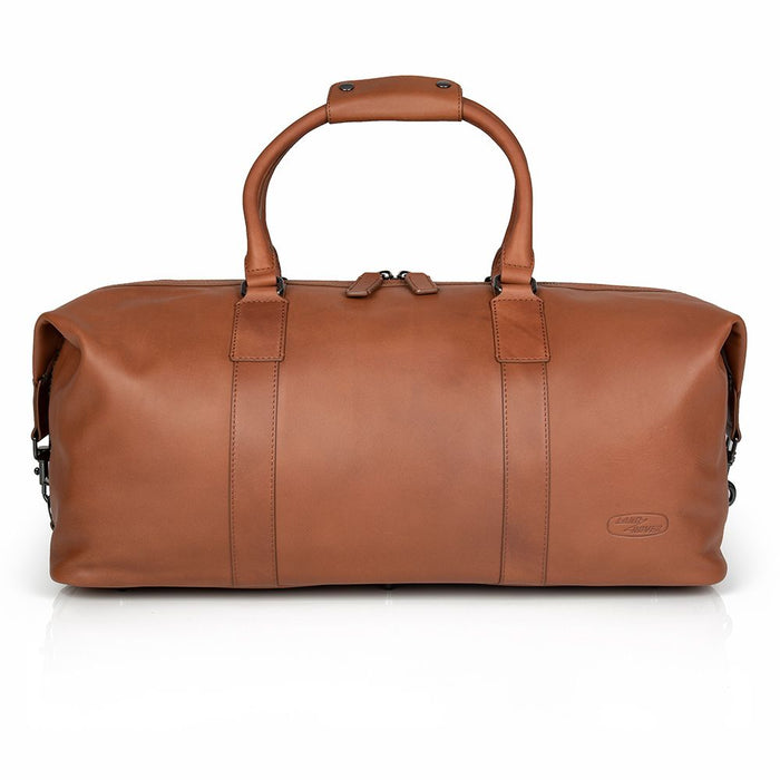 Land Rover Leather Weekender Bag - Brown