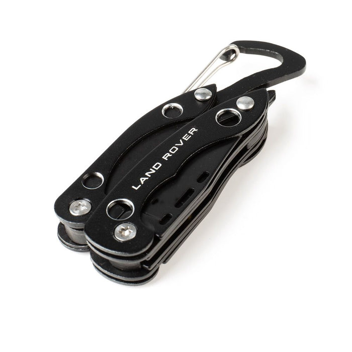 Land Rover Above And Beyond Pocket Multi-Tool - Stainless Steel with Black Aluminium Cover