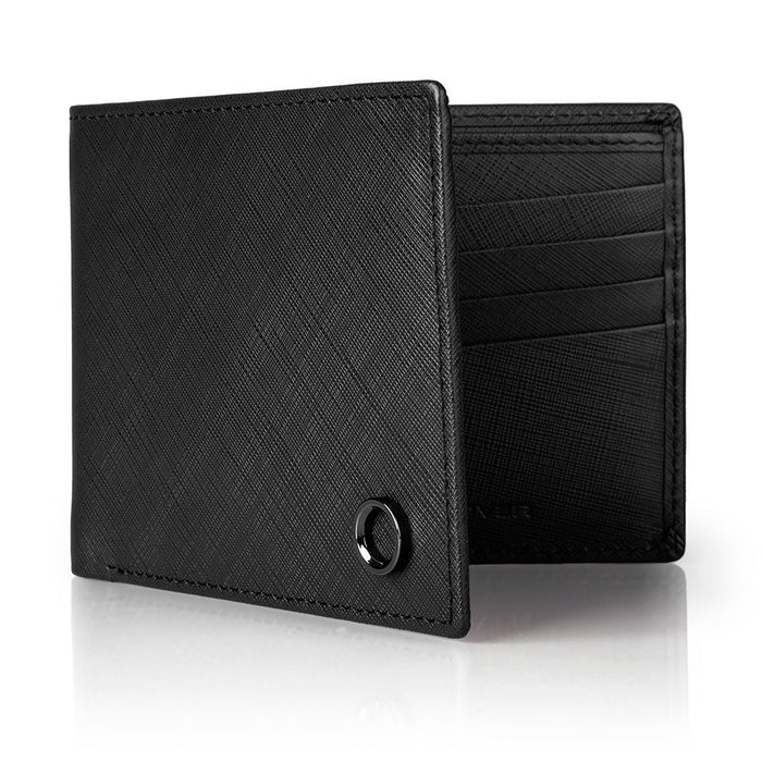 Range Rover Leather Wallet - Black