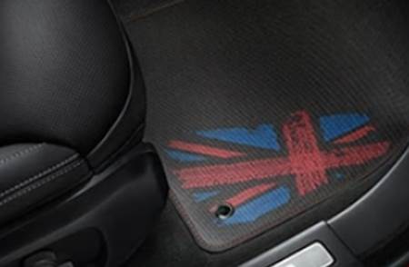 Range Rover Evoque Carpet Mats - Union Jack Style