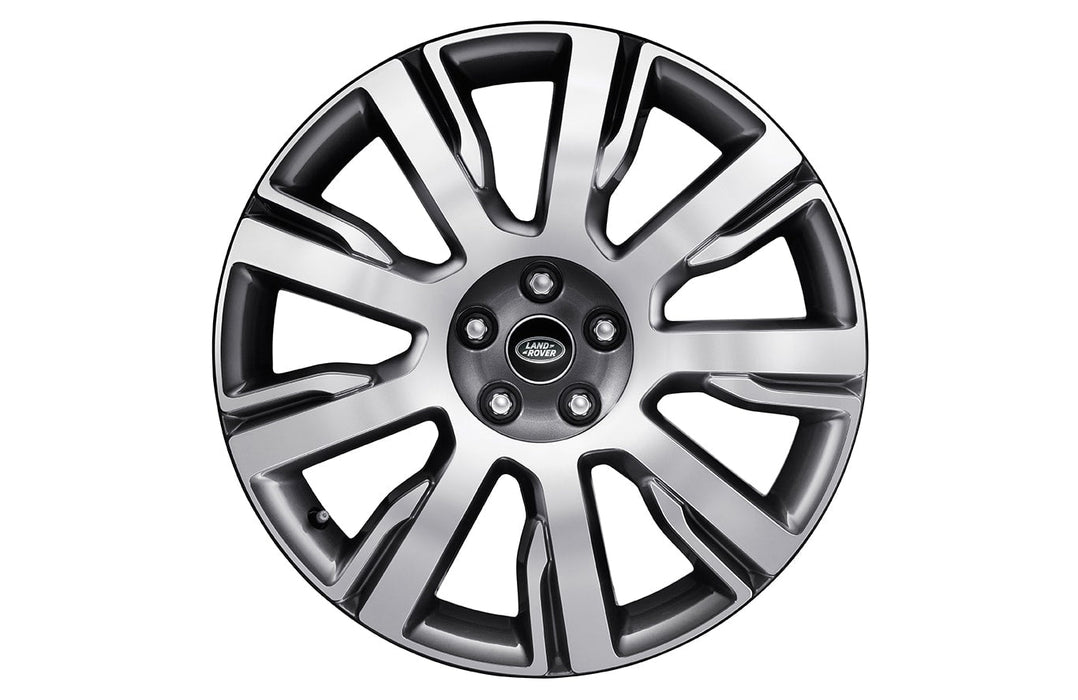 Land Rover Discovery 5 21" 9 Spoke 'Style 9002 Alloy Wheel  Diamond Turned Finish