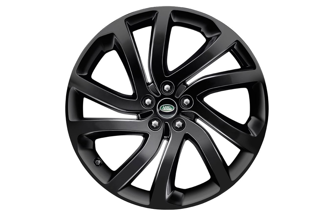 Land Rover Discovery 5 22" 5 Split Spoke Style 5011 Alloy Wheel Gloss Black Finish