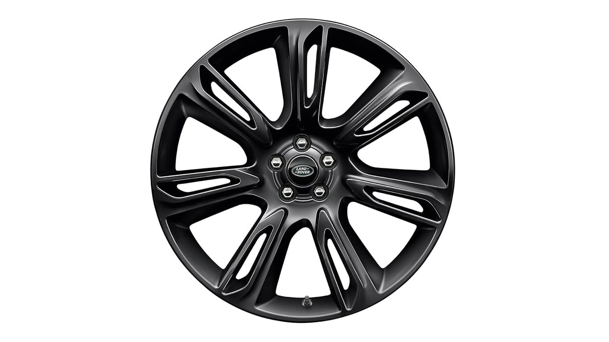 Range Rover Velar 22" 7 Split Spoke Style 7015 Alloy Wheel  Gloss Black Finish