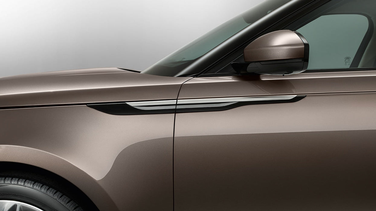 Range Rover Velar Side Vents - Bright Finish