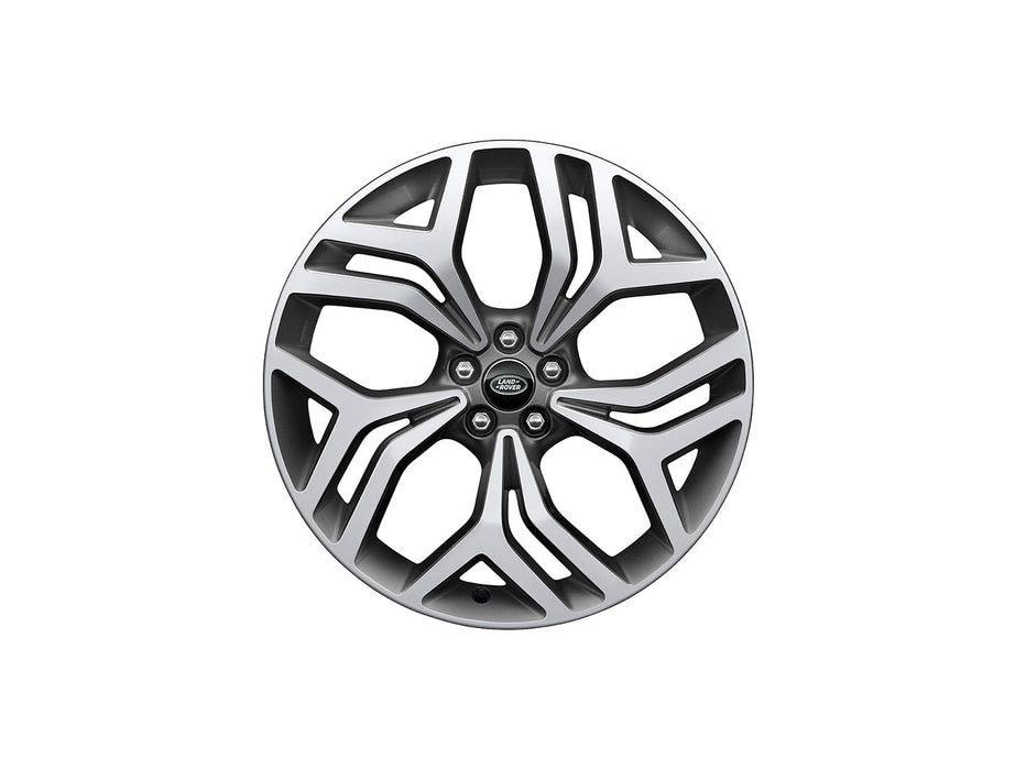 Range Rover Velar 21" 5 Split Spoke Style 5047 Alloy Wheel  Diamond Turned Finish