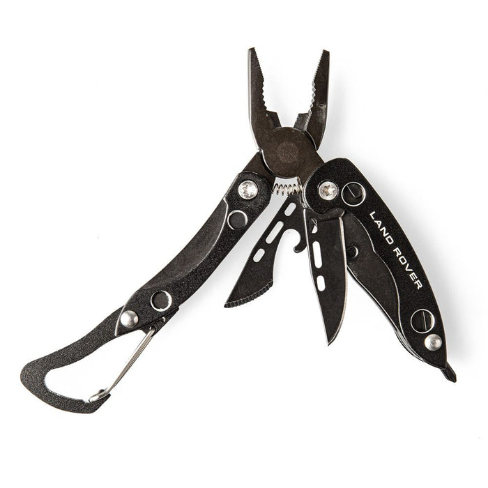 Land Rover Above And Beyond Pocket Multi-Tool - Stainless Steel with Black Aluminium Cover