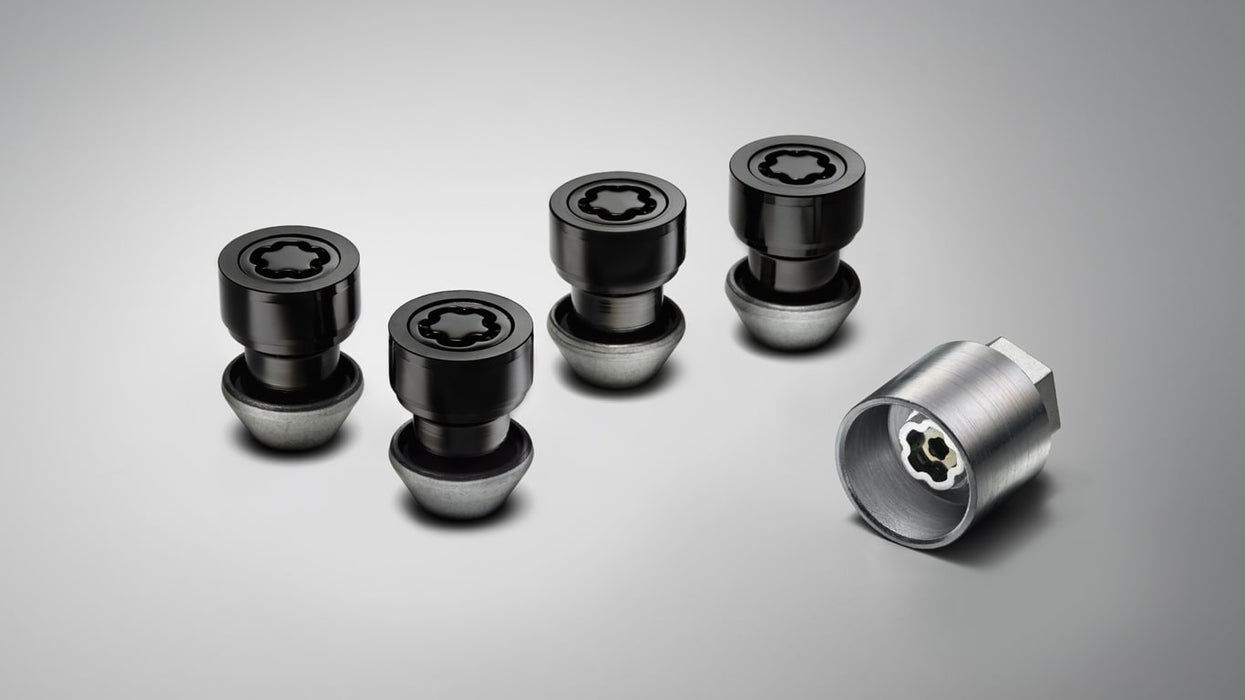 Land Rover Locking Wheel Nuts - Gloss Black