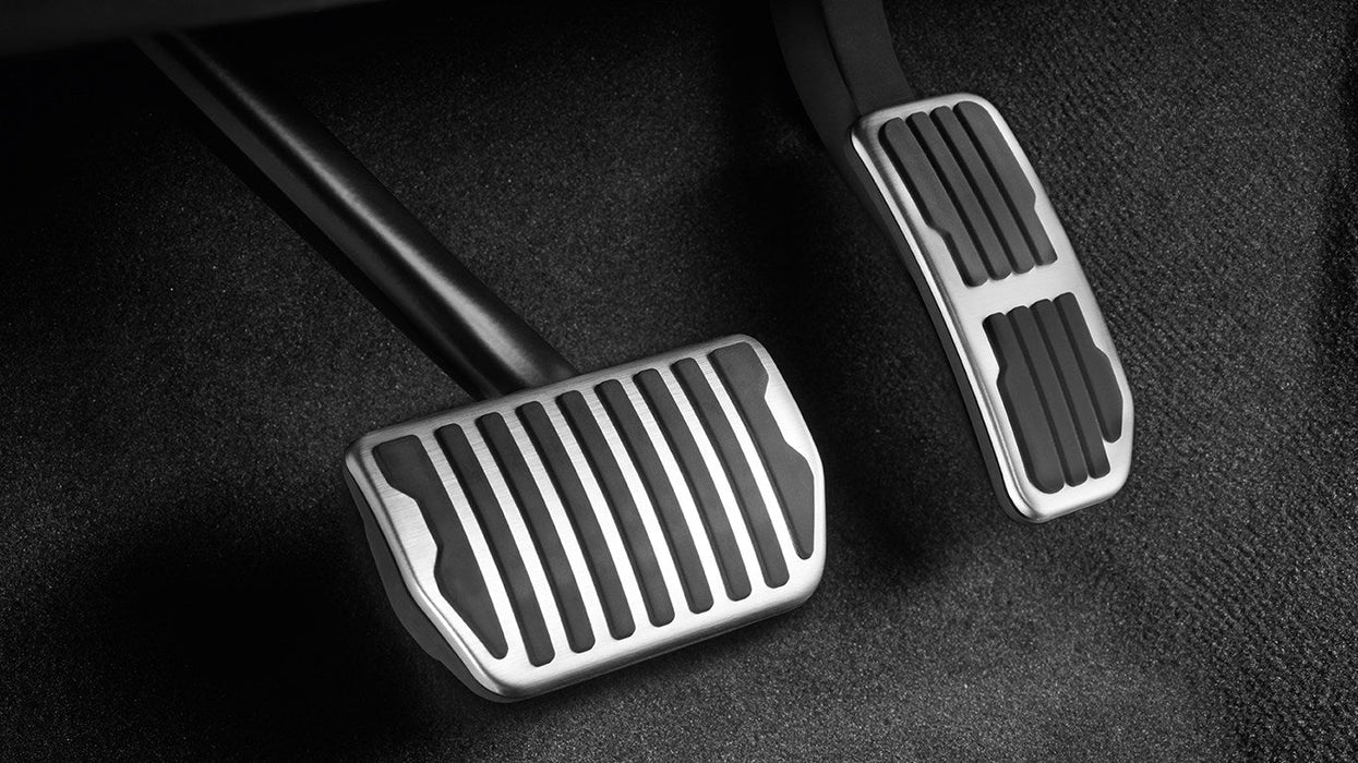 Range Rover Velar Sport Pedal Covers - Bright Stainless Steel