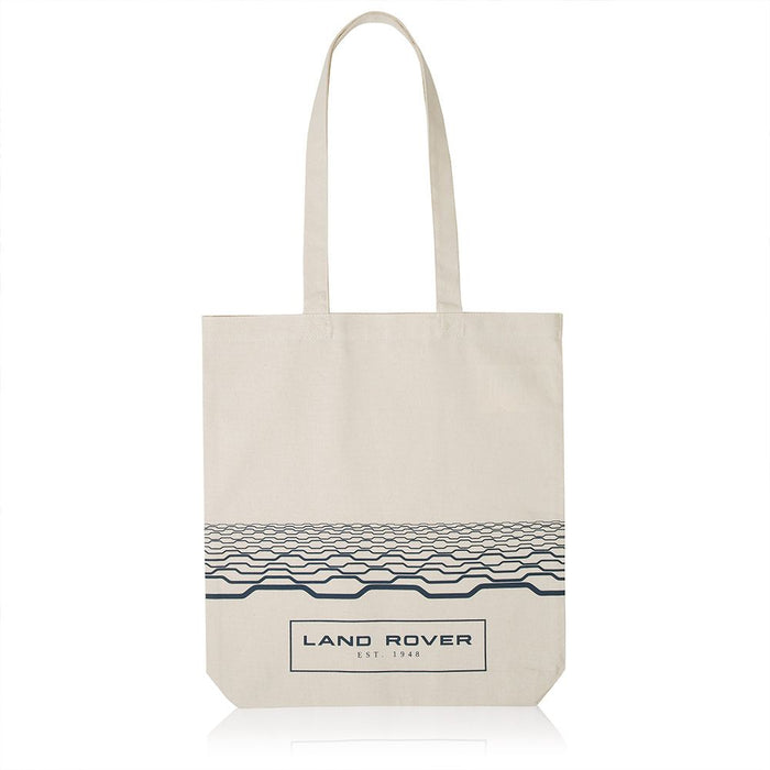 Land Rover Canvas Tote Bag - White